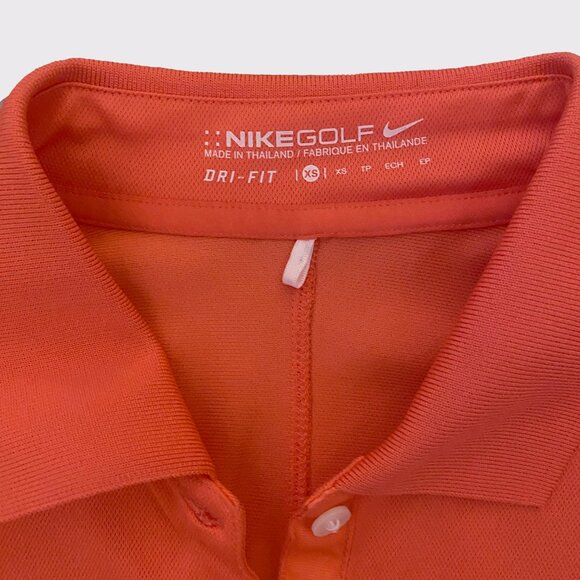 *NIKE* Dri-FIT Polo Golf Pink/Salmon - Picture 3 of 4
